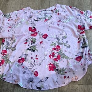 Floral Pink Women's Top